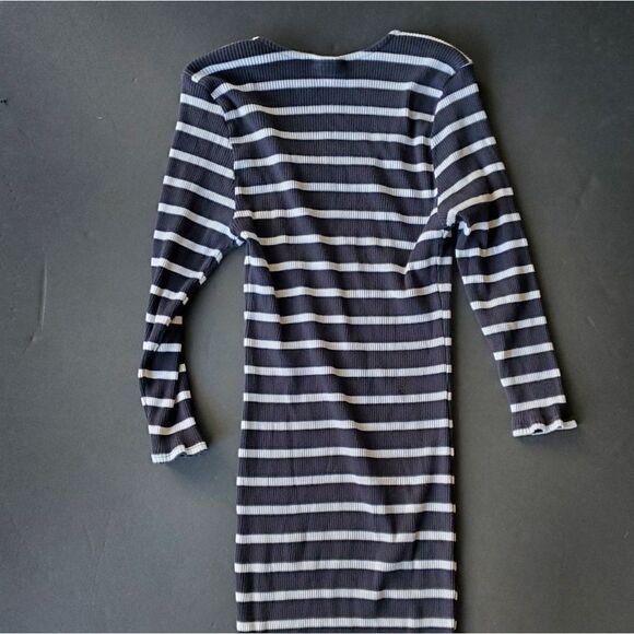 Torrid Striped Long Sleeve Knit Dress - Picture 5 of 9